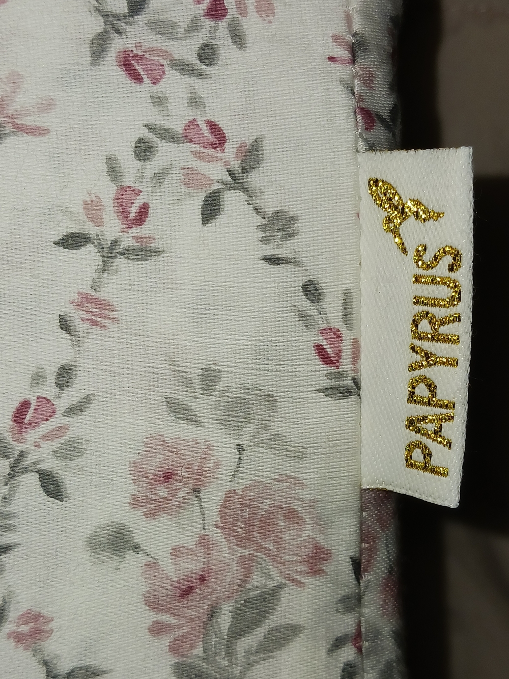 ✨️SEALED✨️ Papyrus Blush Floral Cotton Sateen Queen Sheet Set - Picture 5 of 13